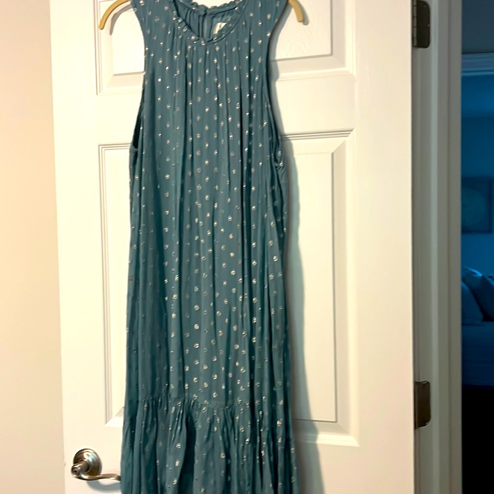 A+ Anthropologie Pale blue dress size 2x